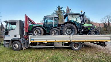 IVECO EUROCARGO 120E18 CASSONE CON GRU