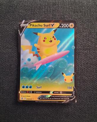 Pikachu Surf V 25* Anniversario 