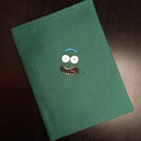 booksleeve Pickle Rick Rick and Morty