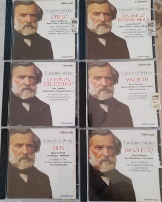 7 CD opere di Giuseppe Verdi 