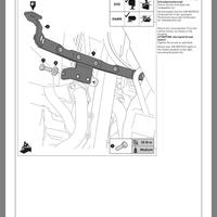 Staffa faretti ausiliari
