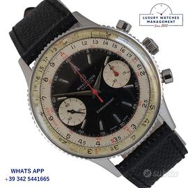 BREITLING Chronomat 808 Venus 175 black dial 1965
