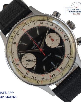 BREITLING Chronomat 808 Venus 175 black dial 1965