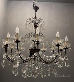 LAMPADARIO VETRO MURANO