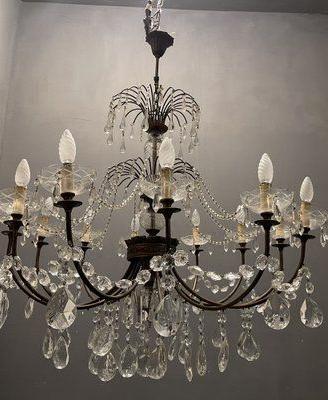 LAMPADARIO VETRO MURANO
