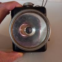 FANALE TORCIA ANTICO D'EPOCA SUPERPILA