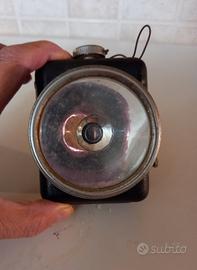 FANALE TORCIA ANTICO D'EPOCA SUPERPILA