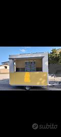Food truck carrello,autonegozio rimorchio