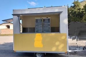 Food truck carrello,autonegozio rimorchio