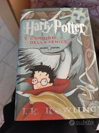 libro Harry Potter e l ordine della fenice 
