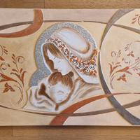 Quadro religioso Maria con Bambin Gesù 