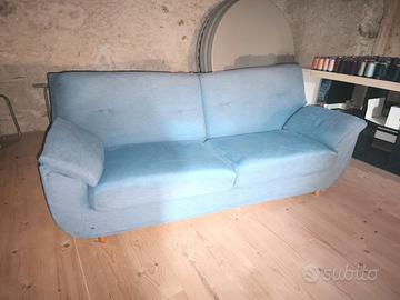 Divano letto 2 posti con materasso