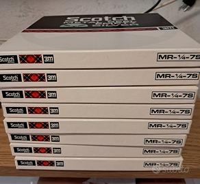 Bobina 7 pollici nastro magnetico 3M Scotch