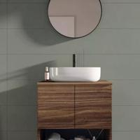 Mobile bagno sospeso 60 cm rovere