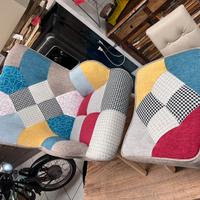 Nuove poltrone con pouff da diretto fabbrica