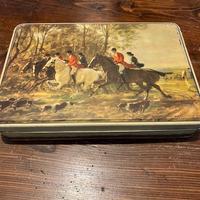 Scatola di latta I Cavalieri Originale Anni 60