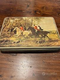 Scatola di latta I Cavalieri Originale Anni 60