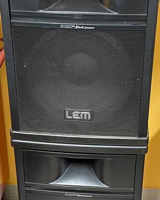 Casse LEM con amplificatore mix