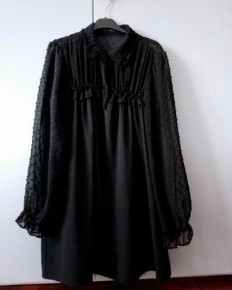 Abito a  camicia da donna. Zara Basic