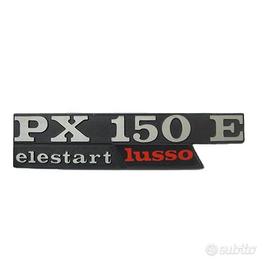 Targhetta cofano Vespa PX150E Elestart lusso
