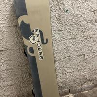 snowboard con attacchi e fodero
