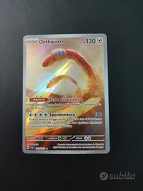 carta Pokémon illustrazione: Orthworm