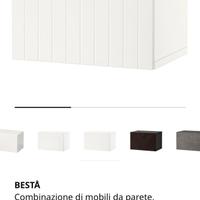 Besta ikea scaffale