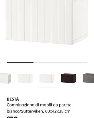 Besta ikea scaffale