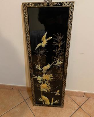 quadro con inserti in madreperla 