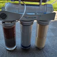 Impianto Osmosi e pompa booster acquario marino 
