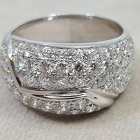 Anello Salvini Pavè 1,75 Ct in Oro 18 kt