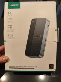 Ugreen Switch DisplayPort KVM Dual Monitor 8K - NU