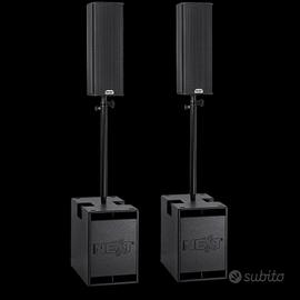 Impianto audio a colonna line Array nuovo 3300 rms