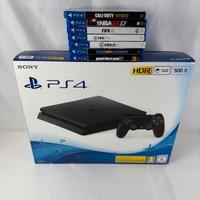 Console sony ps4 slim completa con scatola in cond