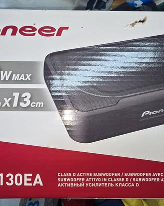 subwoofer attivo salvaspazio Pioneer TS-WX130EA