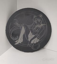 Piatto in Ardesia / Tagliere Sailor Moon (Decorati