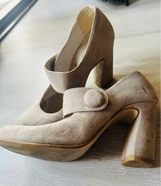 Scarpe da donna con tacco stile Mary Jane