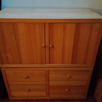 Moduli Ikea legno naturale 40x80 profondità 40cm