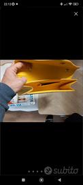 Clutch gialla oro nuova