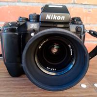 Nikon F4s con nikkor 35/70