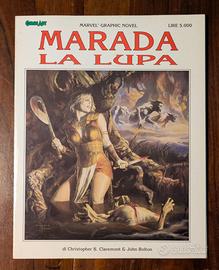 Marada la Lupa Marvel Graphic Novel Comic Art 1992