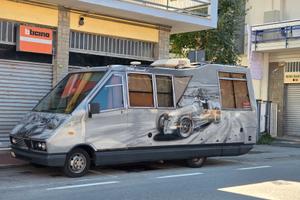 camper COBE Greyhound motorhome 1986