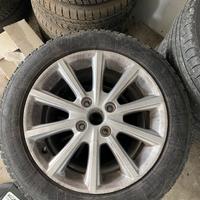 Cerchi completi di gomme+catene