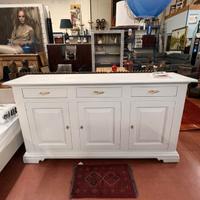 Credenza massello bianca 