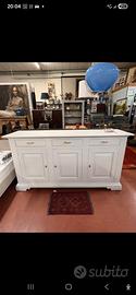 Credenza massello bianca 