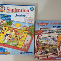 2 Giochi Clementoni Sapientino Basic-Junior usati
