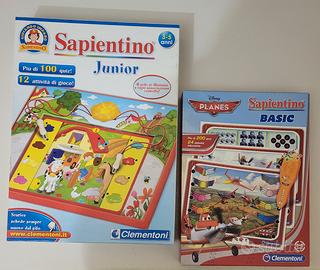 2 Giochi Clementoni Sapientino Basic-Junior usati