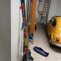 SCI E SCARPONI CON RACCHETTE