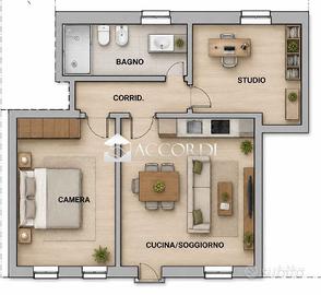 Rif.LG106| appartamento trilocale
