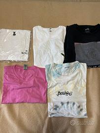 Lotto di 5 maglietta taglia L XL 4